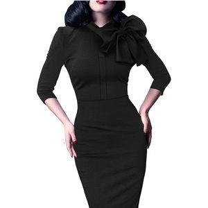Pin up pencil vintage cocktail dress